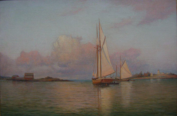 Warren J. Sheppard (1856-1937) - Morning, Isles of Shoals, New Hampshire, circa 1875