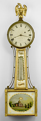An important patent timepiece by Aaron Willard, Jr.